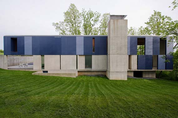 cement house design, Hill House Design, Concrete house design