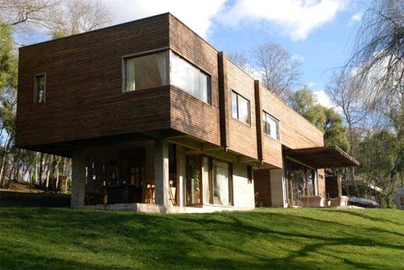 Modern Wood House Design, Wood House Design