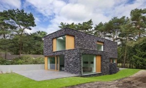 Villa in the woods Soest, Contemporary House Design, Netherlands Architecture