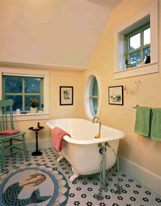 Bath Tube-Contemporary House