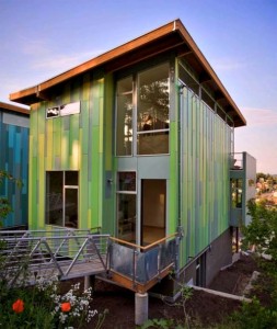 Modern House Design-Columbia City Green