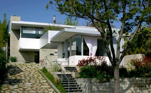 Front of Panorama House Design by Jesse Bornstein Architecture Panorama House Design by Jesse Bornstein Architecture