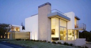 Modern House Design, Eexposed Concrete Block Construction