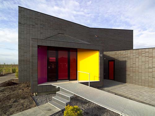 ARTICLE Modern Minimalist House with Yellow Door READ HERE