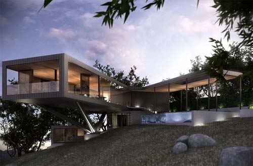 Exterior Design, Napa River House