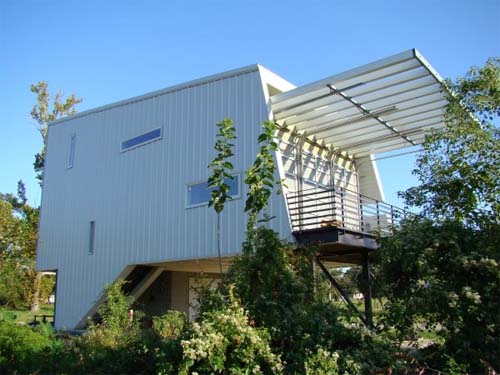 Balcony-Tyler Residence by Marlon Blackwell Architect