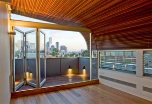 Balcony-West Melbourne Residence 2 by Nicholas Murray Architects