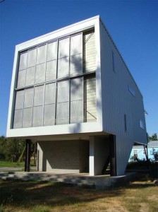 Front View-Tyler Residence by Marlon Blackwell Architect