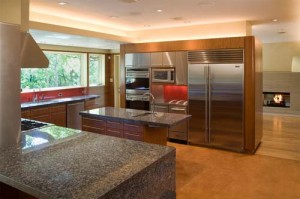 Kitchen-Balcones Residence in Central Austin by Alter Studio