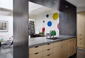 Kitchen-Madrona Live-Work by Tyler Engle Architects