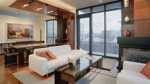 Living Room View | Lerner Residence 