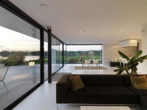 Living Space-S House in Breda, Modern House with Basement-Office by Grosfeld Van der Velde Architecten