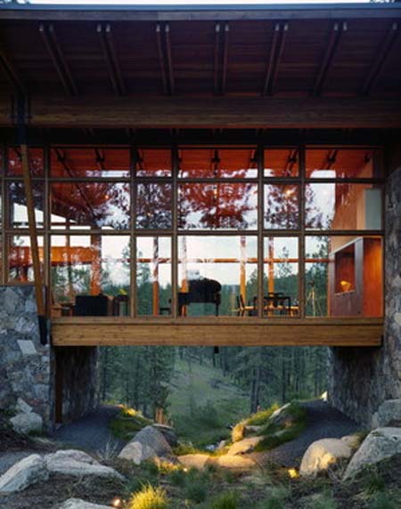Pavilion-Ridge House Design