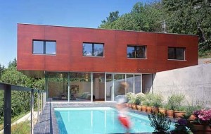 Pool-G House, Family House Design