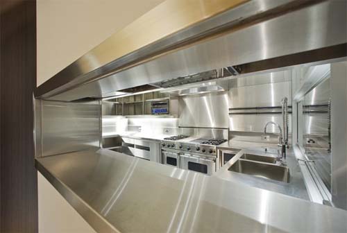 Stainless Steel Kitchen West Melbourne Residence 2 by Nicholas Murray Architects West Melbourne Residence 2 by Nicholas Murray Architects