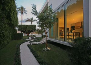 Walk Way-La Gorce Estate, Miami Beach House Design by Touzet Studio