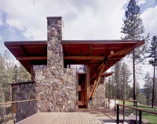 Wood Terrace-Ridge House Design