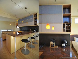 Bedroom, Kitchen View of Hashi House by Magnus Architects