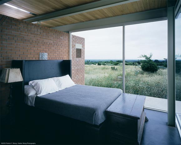 Bedroom view, Ranch House 