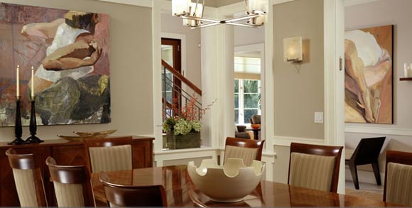 Dining Room view of Bay Harbor Islands Residence in Bay Harbor Islands Florida by KZ Architecture Bay Harbor Islands Residence in Bay Harbor Islands, Florida by KZ Architecture