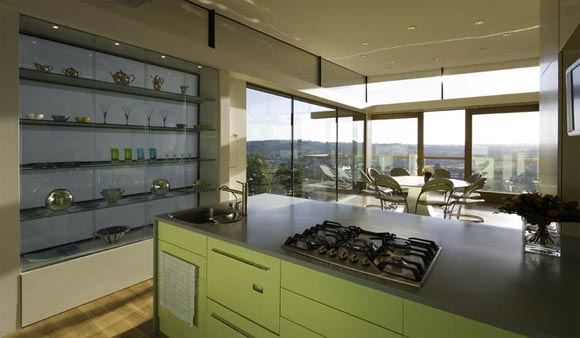 Kitchen and Dining Room view, Light House Design