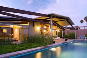 Palmer and Krisel Renovation, Modernized ,Pool view