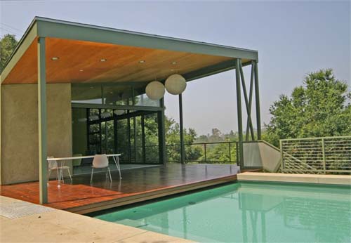 Terraces - Carter Poolhouse by Bruce Bolander Architect