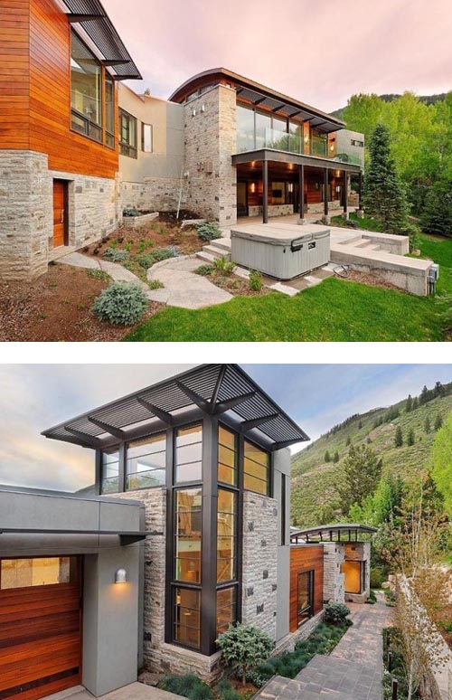 Mountain House Design In Colorado With Comfortable Interior